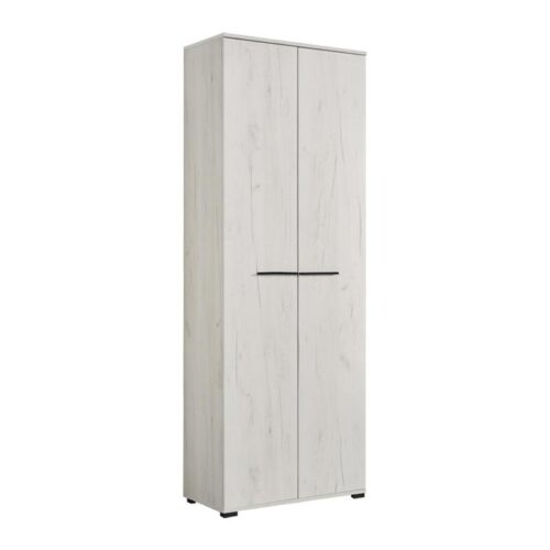 ΕΠΙΠΛΟ ΧΩΛ LORCA WHITE OAK / ΜΑΥΡΟ 67x40x195εκ fxtr