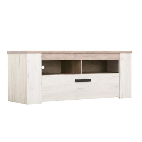 ΕΠΙΠΛΟ TV Kent 120 GREY OAK-WHITE OAK 122x43x49εκ
