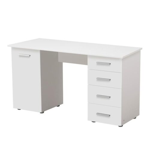 ΓΡΑΦΕΙΟ LIBER ΛΕΥΚΟ 135x50x75,5εκ