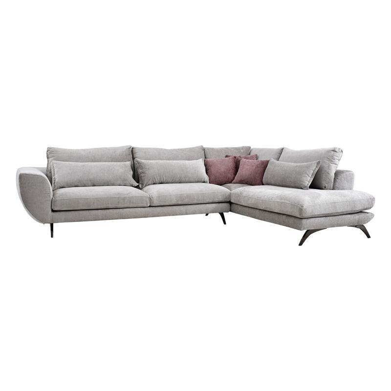 ΚΑΝΑΠΕΣ Fylliana Renata ΔΕΞΙΑ ΓΩΝΙΑ ICE ΜΕ ΡΟΖ ΜΑΞΙΛΑΡΙΑ 340x240