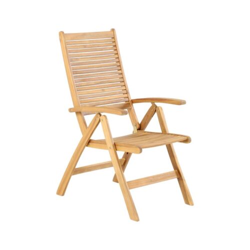 ΚΑΡΕΚΛΑ ΚΗΠΟΥ ΑΝΑΔΙΠΛΟΥΜΕΝΗ 5 ΘΕΣΕΩΝ ΞΥΛΟ ΑΚΑΚΙΑΣ  Fylliana FL150 ΚΑΡΥΔΙ ΣΚΕΛΕΤΟΣ 59x75x110εκ