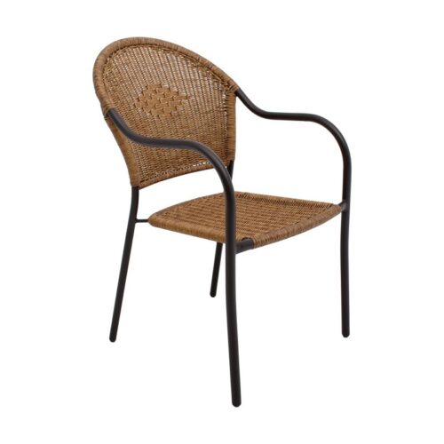 ΚΑΡΕΚΛΑ ΚΗΠΟΥ Fylliana FL234 ΚΑΦΕ ΧΡΩΜΑ ΣΚΕΛΕΤΟΥ 65x54x87εκ