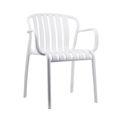 ΚΑΡΕΚΛΑ ΚΗΠΟΥ Fylliana FL7112 Freya ΛΕΥΚΟ ΧΡΩΜΑ 54x60x79εκ