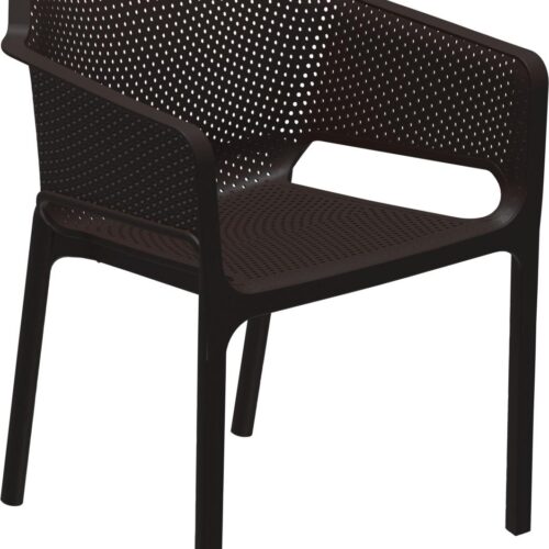 ΚΑΡΕΚΛΑ ΚΗΠΟΥ Fylliana Juan ΚΑΦΕ ΧΡΩΜΑ 59x59x80εκ