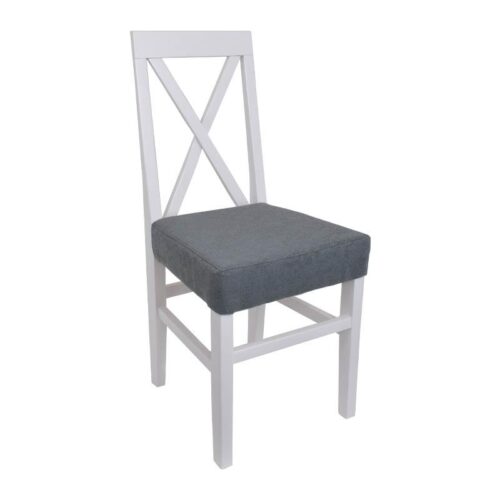 ΚΑΡΕΚΛΑ ΤΡΑΠΕΖΑΡΙΑΣ Fylliana TX ΛΕΥΚΟ-ΣΙΕΛ 43x44x98εκ