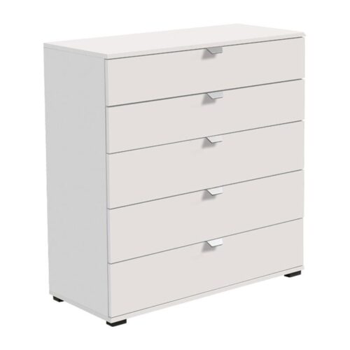 ΚΟΜΟΤΑ-ΣΥΡΤΑΡΙΕΡΑ DUERO 5F 90 ΛΕΥΚΗ 90x40x95εκ