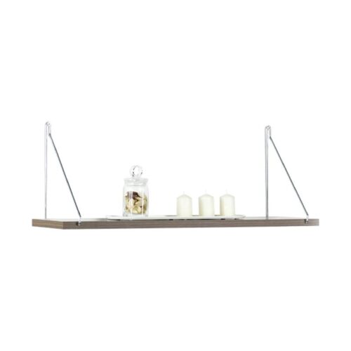 ΜΟΝΟ ΡΑΦΙ ΤΟΙΧΟΥ Fylliana "Elmira" ΚΑΡΥΔΙ-ΧΡΩΜΙΟ 72x20x27εκ