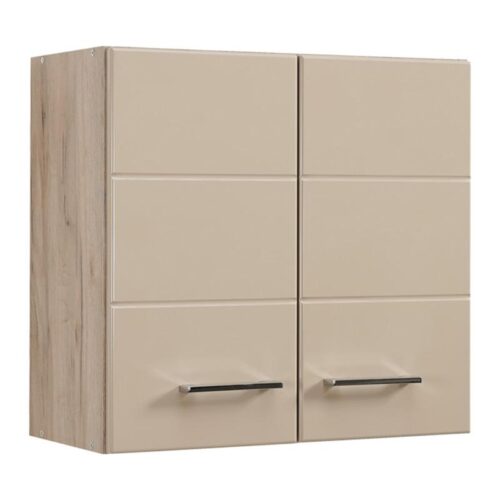 ΝΤΟΥΛΑΠΙ ΚΟΥΖΙΝΑΣ DIANA G60A GREY OAK-SAND ΓΥΑΛΙΣΤΕΡΟ FOIL 60x30x57εκ