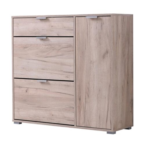 ΠΑΠΟΥΤΣΟΘΗΚΗ Arco 2 GREY OAK 102x33x94,5εκ