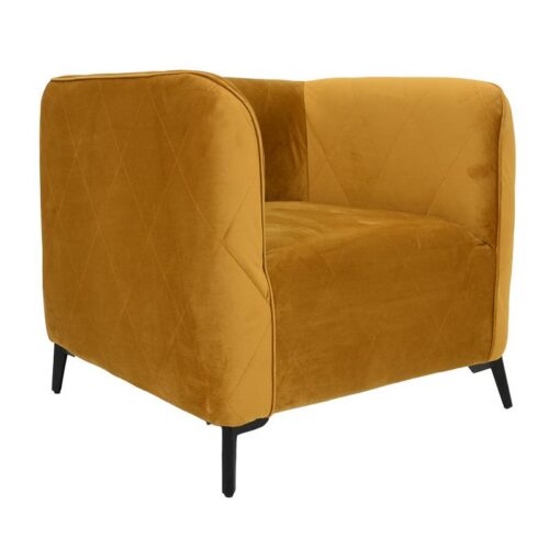 ΠΟΛΥΘΡΟΝΑ Fylliana Cube ΚΙΤΡΙΝΟ ΧΡΩΜΑ 80x72x70εκ