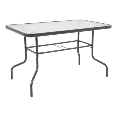 ΤΡΑΠΕΖΙ ΚΗΠΟΥ Fylliana 028 ΓΚΡΙ ΧΡΩΜΑ 120x70x70εκ grd