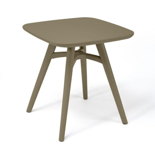 ΤΕΤΡΑΓΩΝΟ ΤΡΑΠΕΖΑΚΙ ΚΗΠΟΥ ΜΕ ABS ΕΠΙΦΑΝΕΙΑ FYLLIANA FL8863 CAPPUCCINO ΧΡΩΜΑ 51x51εκ