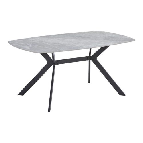 ΤΡΑΠΕΖΙ ΤΡΑΠΕΖΑΡΙΑΣ Fylliana FL202 ΓΚΡΙ ΧΡΩΜΑ 130x80x75εκ