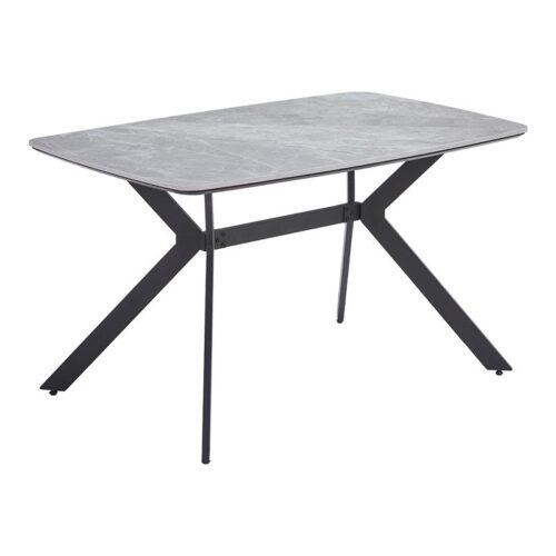 ΤΡΑΠΕΖΙ ΤΡΑΠΕΖΑΡΙΑΣ Fylliana FL202 ΓΚΡΙ ΧΡΩΜΑ 160x90x75εκ