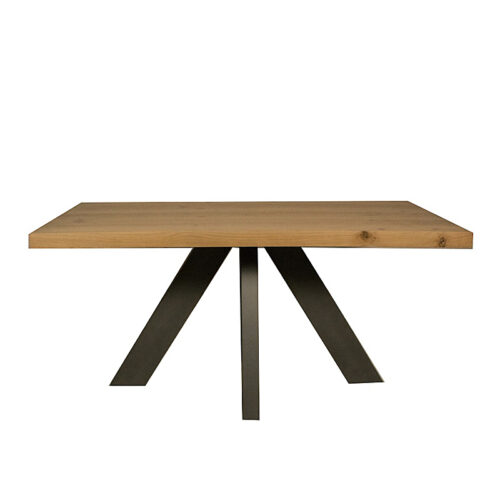 ΤΡΑΠΕΖΙ ΤΡΑΠΕΖΑΡΙΑΣ Fylliana Jakarta ΜΕ ΚΑΠΛΑΜΑ ΔΡΥΟΣ ΡΟΥΣΤΙΚ 170x90x75εκ