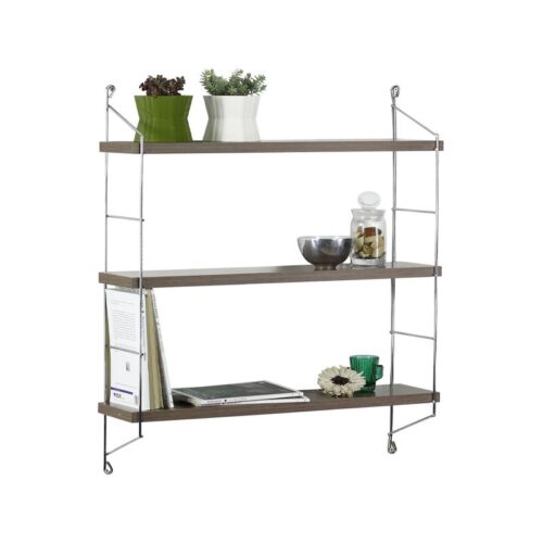 ΤΡΙΠΛΟ ΡΑΦΙ ΤΟΙΧΟΥ Fylliana "Elmira" ΚΑΡΥΔΙ 67x15x56εκ