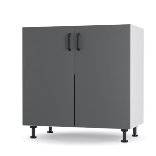 Modest Κάτω Ντουλάπι Ανθρακί 80x48x82cm