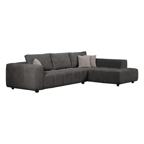 ΚΑΝΑΠΕΣ ΔΕΞΙΑ ΓΩΝΙΑ Fylliana Orion ΓΚΡΙ ΓΡΑΦΙΤΗΣ ΧΡΩΜΑ 300x200x70εκ