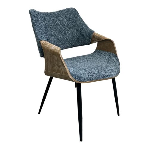 ΚΑΡΕΚΛΑ ΤΡΑΠΕΖΑΡΙΑΣ Fylliana FL6145 ΜΠΛΕ ΥΦΑΣΜΑ 58x56x83εκ