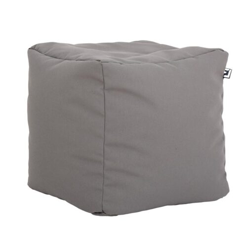 ΤΕΤΡΑΓΩΝΟ ΠΟΥΦ-ΣΚΑΜΠΟ Fylliana Cube ΓΚΡΙ ΧΡΩΜΑ 40x40x40εκ