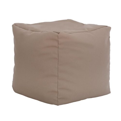ΤΕΤΡΑΓΩΝΟ ΠΟΥΦ-ΣΚΑΜΠΟ Fylliana Cube ΚΑΦΕ ΧΡΩΜΑ 40x40x40εκ
