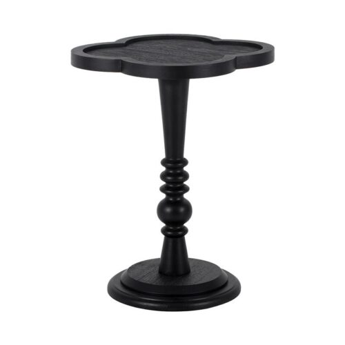 ΒΟΗΘΗΤΙΚΟ ΤΡΑΠΕΖΑΚΙ ΣΑΛΟΝΙΟΥ Fylliana FL03243 ΜΑΥΡΟ ΧΡΩΜΑ 40x55εκ