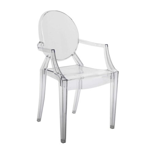 Πολυθρόνα Zeta Διάφανο 54 x 57 x 92