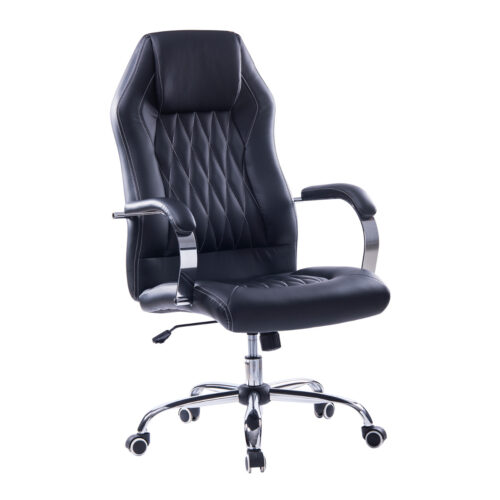 Καρέκλα Γραφείου Elda Μαύρο 64 x 68 x 119-129