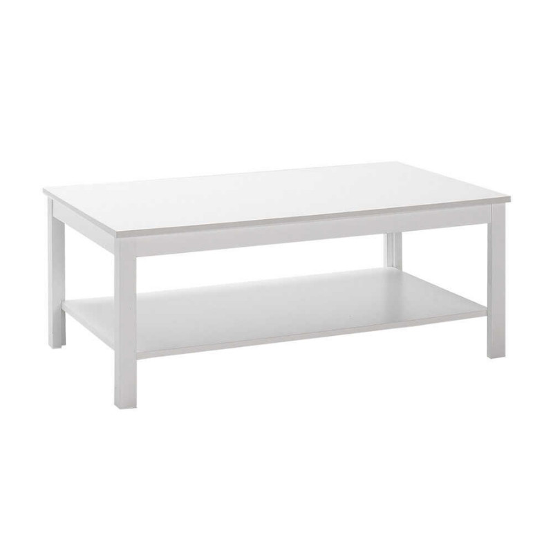 Τραπεζάκι σαλονιού Rustic Megapap χρώμα λευκό 103x60x40εκ. - GP009-0260,1