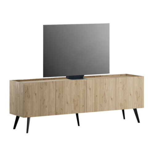 Έπιπλο τηλεόρασης Luna Megapap χρώμα florida oak 180x41x62εκ. - GP009-0272,1