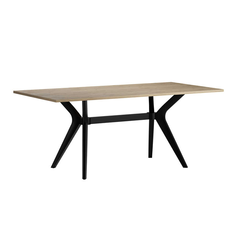 Τραπέζι Luna Megapap χρώμα florida oak 181x90x75εκ. - GP009-0273,1