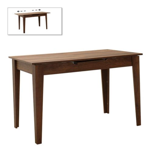 Τραπέζι Trendline Megapap επεκτεινόμενο χρώμα καρυδί 120/150x70x75εκ. - GP009-0274,3