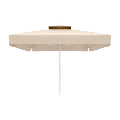 Ομπρέλα επαγγελματική Juno Megapap τηλεσκοπική αλουμινίου χρώμα εκρού 3,5x3,5m. - GP010-0055,1