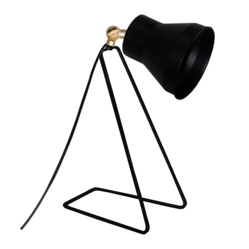 Φωτιστικό γραφείου Collins Megapap μεταλλικό χρώμα μαύρο 30x30x35εκ. - GP029-0035,1