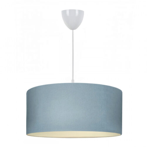 Φωτιστικό οροφής Monahan Megapap υφασμάτινο μονόφωτο χρώμα μπλε 38x20x70εκ. - GP029-0053,2