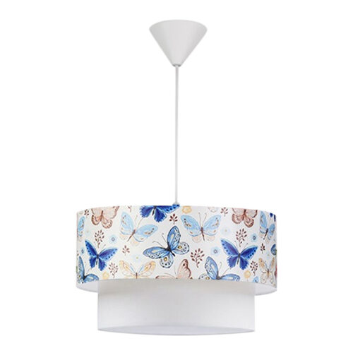 Φωτιστικό οροφής Goofy Megapap υφασμάτινο μονόφωτο με χαριτωμένες πεταλούδες 30x20x70εκ. - GP029-0058,8