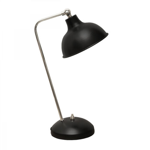 Φωτιστικό γραφείου Travis Megapap E14 μεταλλικό χρώμα μαύρο 16,5x11x42εκ. - GP029-0146,2