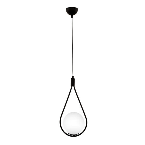 Φωτιστικό οροφής Shemesh Megapap E27 μεταλλικό μονόφωτο χρώμα μαύρο 20x20x85εκ. - GP030-0006,3