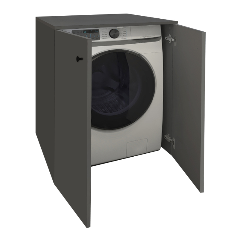 Έπιπλο πλυντηρίου Gray Megapap χρώμα ανθρακί 70x66x90εκ. - GP041-0055,3