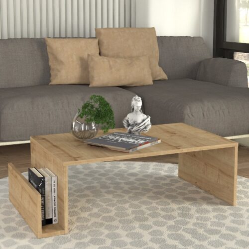 Τραπεζάκι σαλονιού Regnar Megapap χρώμα sapphire oak 100,6x55x31,8εκ. - GP042-0251,2