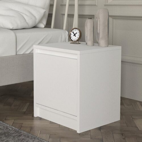 Κομοδίνο Conve Megapap χρώμα λευκό 40x35x45εκ. - GP042-0269,2