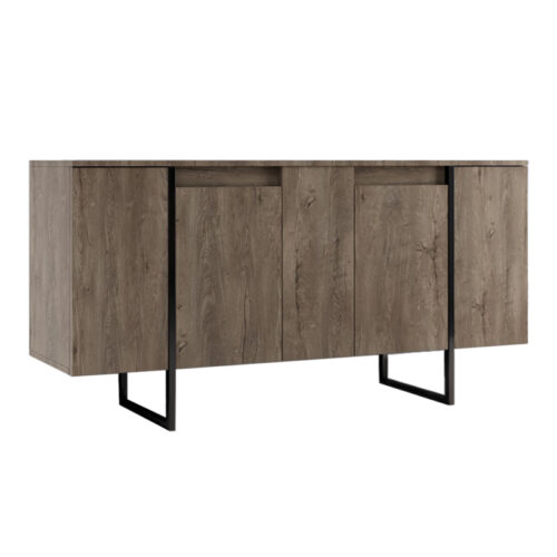 Μπουφές Luxe Megapap χρώμα καρυδί 160x35x80εκ. - GP052-0118,2