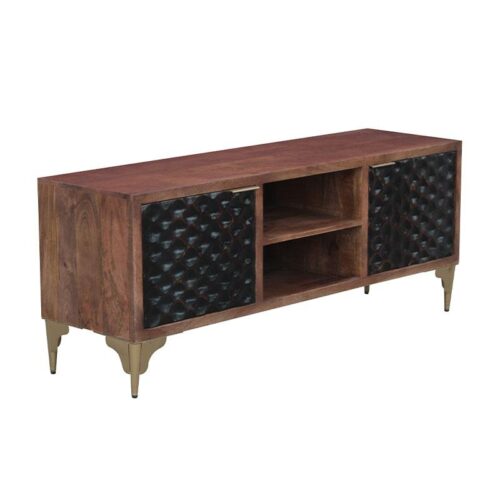 ΕΠΙΠΛΟ ΤΗΛΕΟΡΑΣΗΣ Fylliana Amrita ΚΑΦΕ ΧΡΩΜΑ 140x40x55εκ