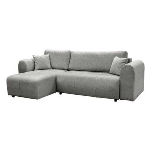 ΓΩΝΙΑΚΟΣ ΚΑΝΑΠΕΣ Fylliana Fiesta ΓΚΡΙ ΧΡΩΜΑ 265x165x95εκ