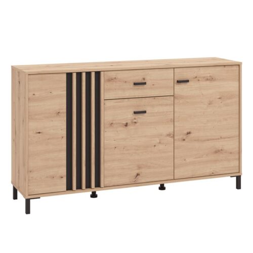 ΚΟΜΟΤΑ-ΜΠΟΥΦΕΣ LAVAL 157 3K1F3V ARTISAN ΟΑΚ/ΜΑΥΡΟ 157x40x90εκ