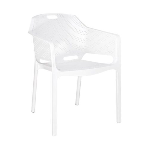 ΚΑΡΕΚΛΑ ΚΗΠΟΥ Fylliana Dina ΛΕΥΚΟ ΧΡΩΜΑ 59x60x82εκ