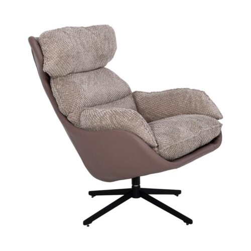 ΠΕΡΙΣΤΡΕΦΟΜΕΝΗ ΠΟΛΥΘΡΟΝΑ Fylliana Valerio ΚΑΦΕ ΑΝΟΙΧΤΟ-ΚΑΦΕΧΡΩΜΑ 81x97x105εκ