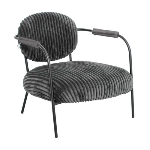 ΠΟΛΥΘΡΟΝΑ Fylliana FL812 ΛΑΔΙ ΥΦΑΣΜΑ ΜΕ ΜΕΤΑΛΛΙΚΑ ΠΟΔΙΑ 76x76x77εκ