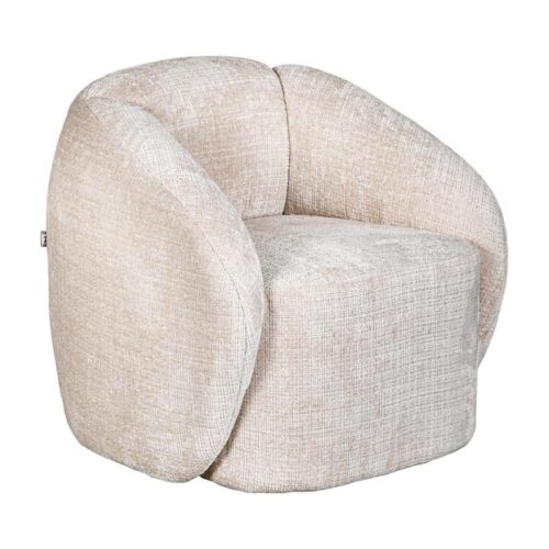 ΠΟΛΥΘΡΟΝΑ Fylliana Sienna ΚΡΕΜ ΥΦΑΣΜΑ 53x76x71εκ