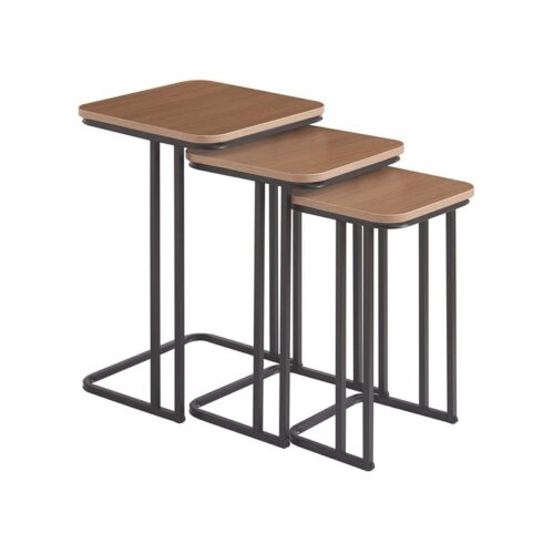 ΣΕΤ 3 ΒΟΗΘΗΤΙΚΑ ΤΡΑΠΕΖΑΚΙΑ Fylliana FL3603 ΑΝΟΙΧΤΟ ΚΑΦΕ 30x30x50εκ & 
35x35x55
εκ & 40x40x60εκ